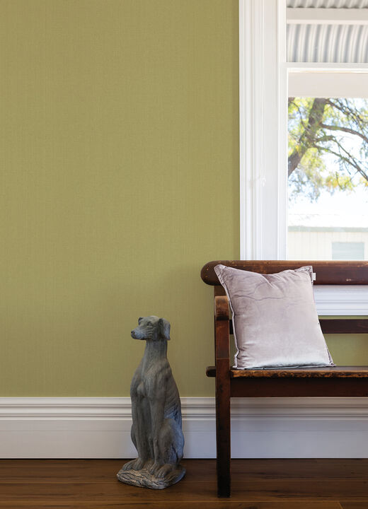 Qiaohui Green Petite Weave Wallpaper (Set of 2)
