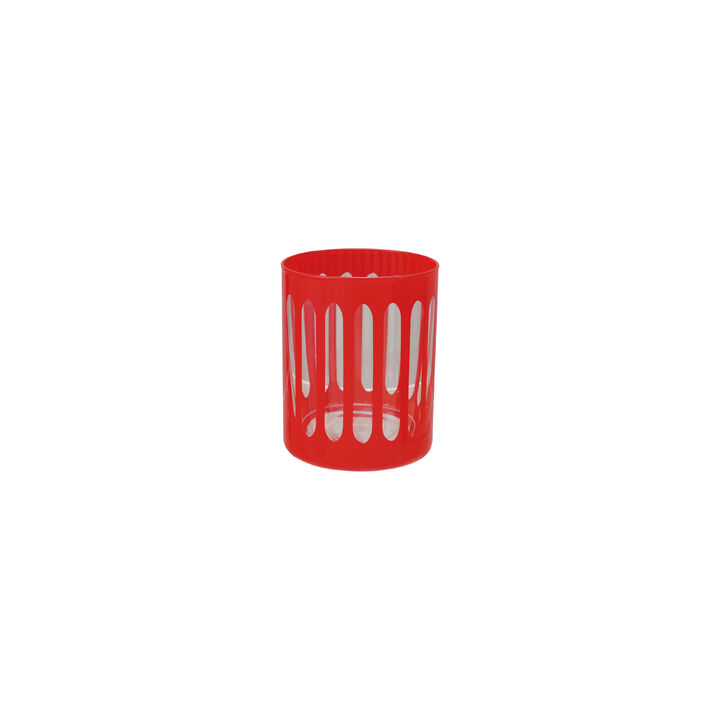 Ruby Red Artisanal Glass Tumbler
