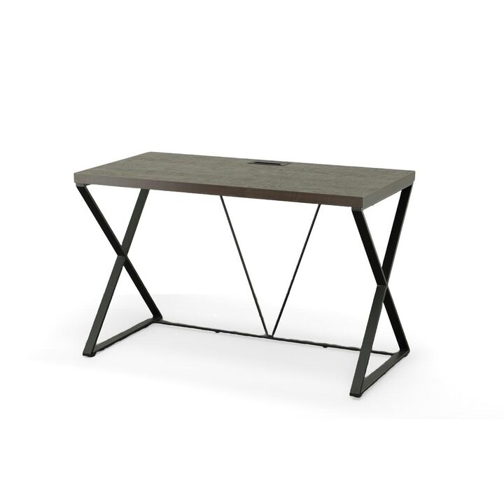 Carolina Living Kendall Computer Desk - Elm/Black