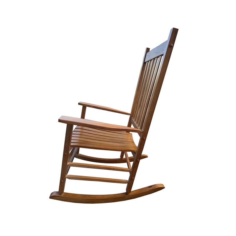 Streamdale Balcony Porch Adult Rocking Chair Brown image number 6