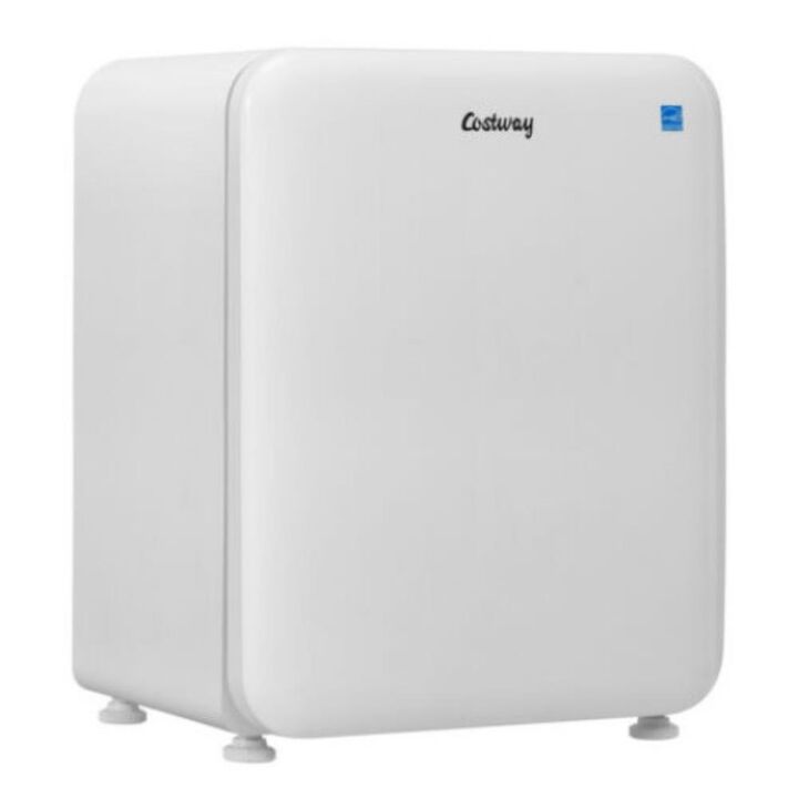 2.4 Cubic Feet Compact Refrigerator Auto Defrost Mini Fridge Reversible Door-White