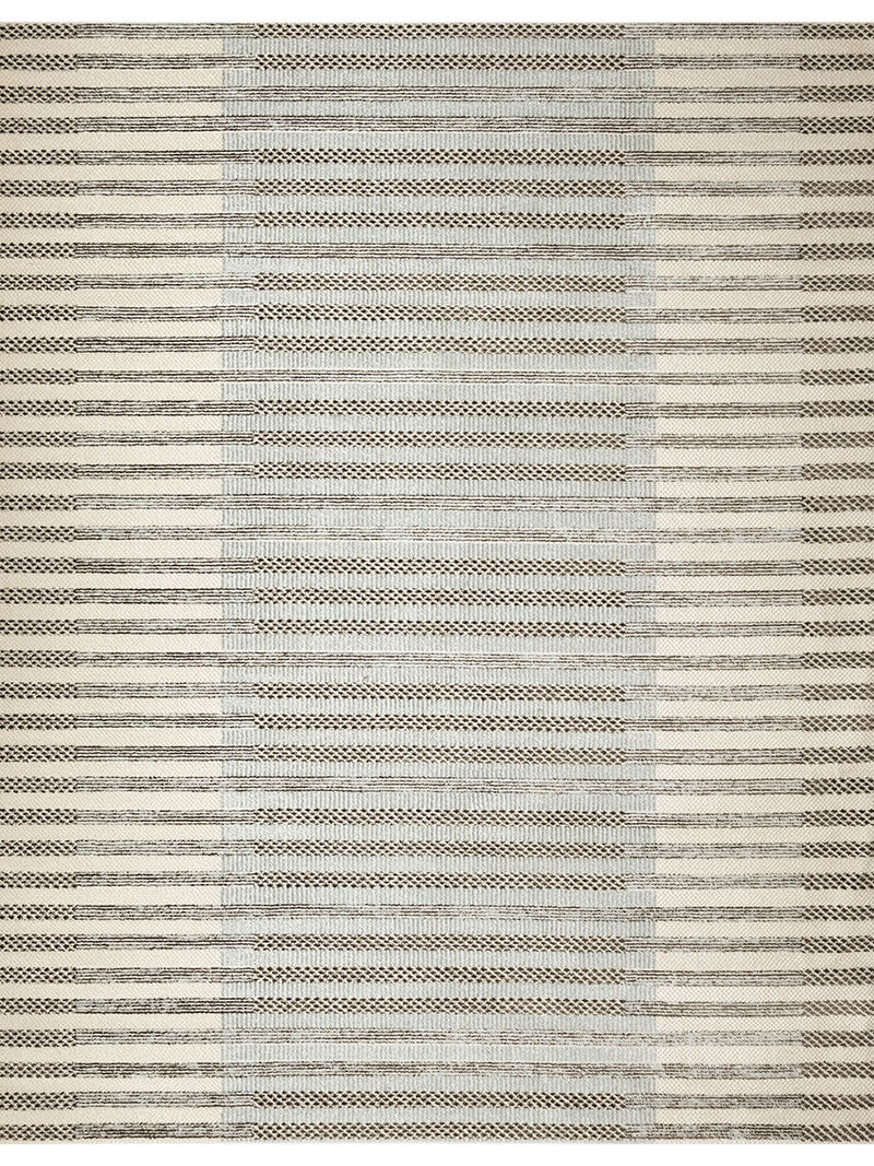 Nordic NRC15 Ivory/Blue 8' x 10' Rug