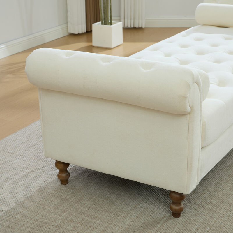 Glonmu Chenille Bench image number 7