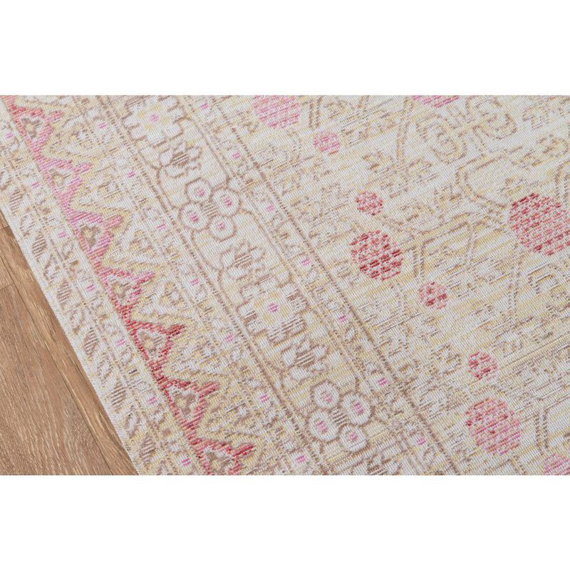 Momeni Traditional Rectangle Area Rug, Pink, 7'10 X 10'6