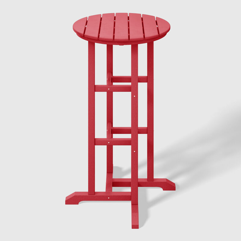 WestinTrends Outdoor Patio Bar Height Table and Bar Stool 3-Piece Dining Set