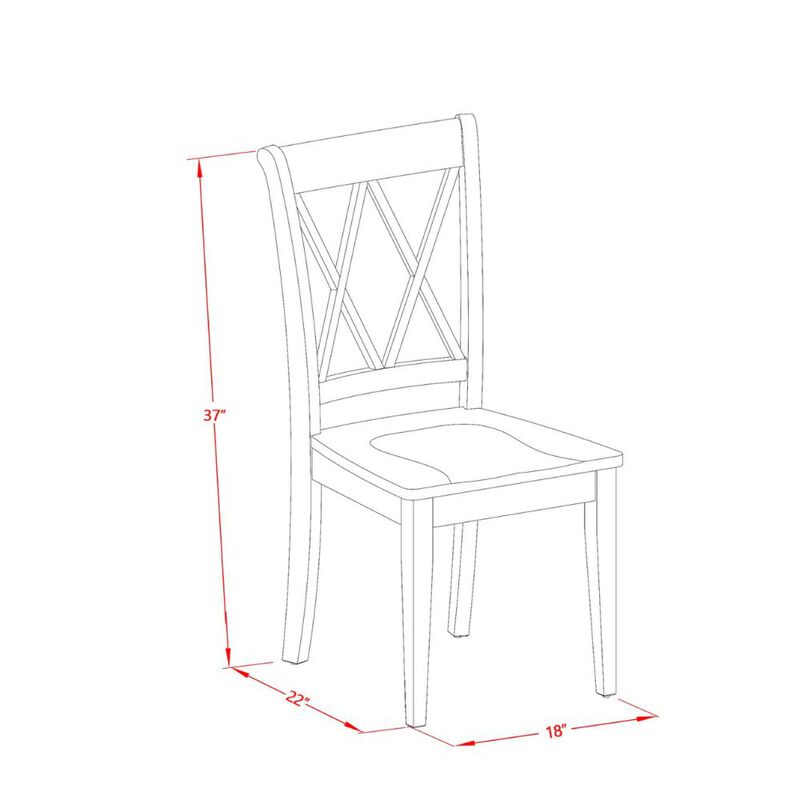 Dining Room Set Buttermilk & Cherry