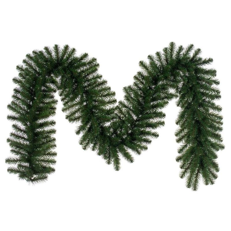 Vickerman 9' x 14" Deluxe Sequoia Pine Garland 280 Tips image number 0