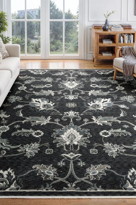Echo ECH05 Blue 3'3" x 5' Rug