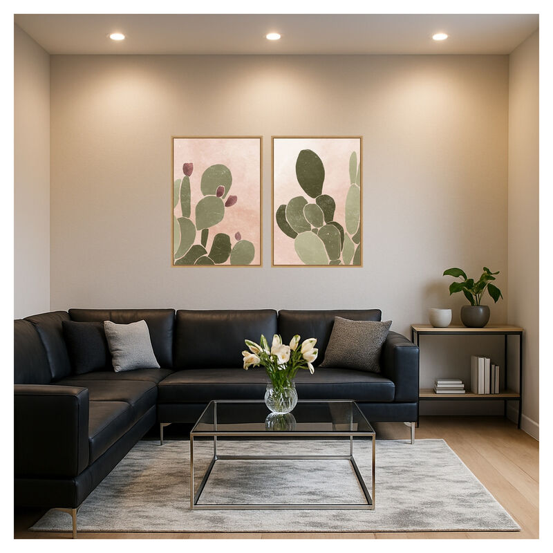 Desert Cactus II & III 2 Piece image number 3