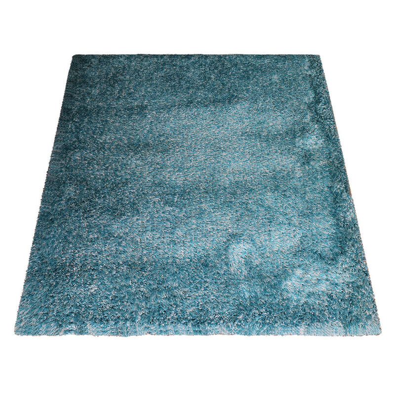 RUGSOTIC CARPETS HAND TUFTED SHAG POLYESTER ECO-FRIENDLY AREA RUGS  - Solid Plain Design, High Pile Thick Handmade Anti Skid Rugs for Living Room K00111 image number 2