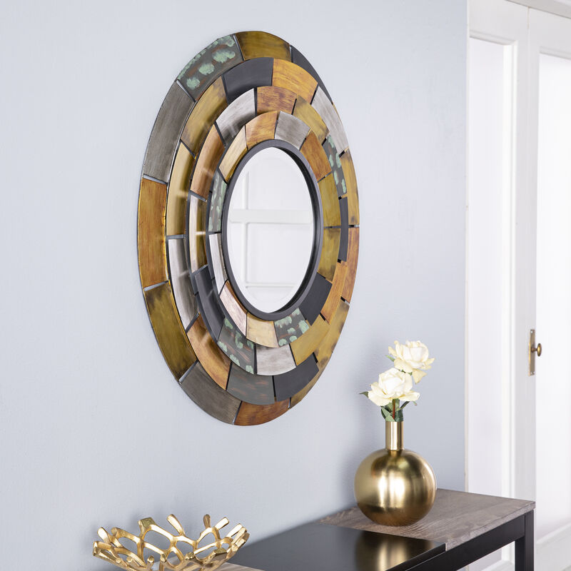 Baroda Round Decorative Wall Mirror