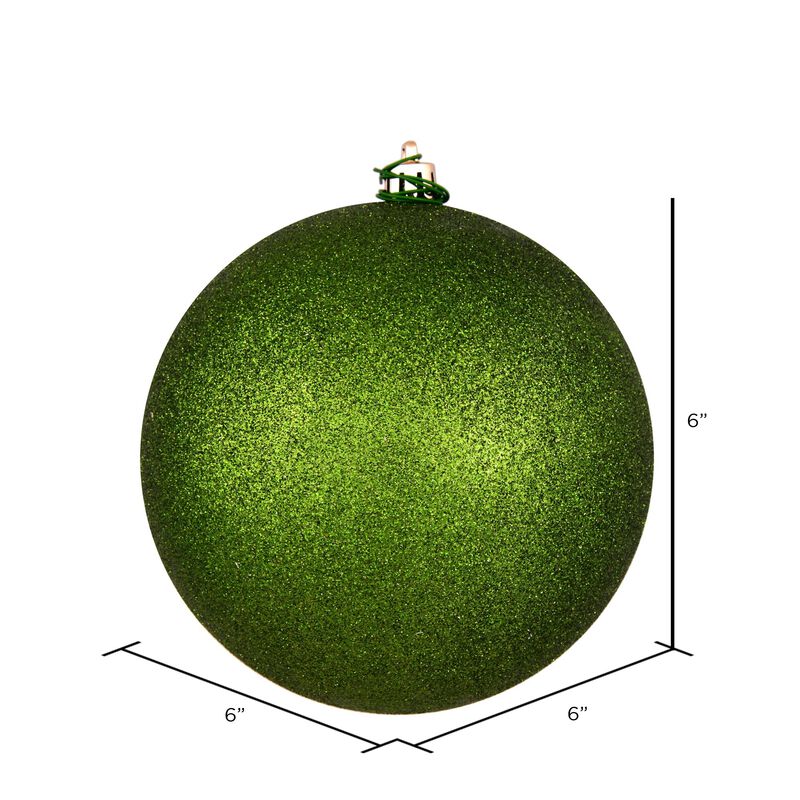 Juniper Glitter Ball Drilled 4/Bag image number 1