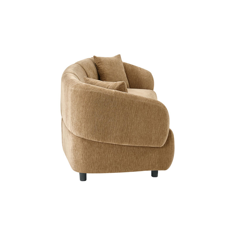 Jopras Curved 3-Seater Sofa image number 4