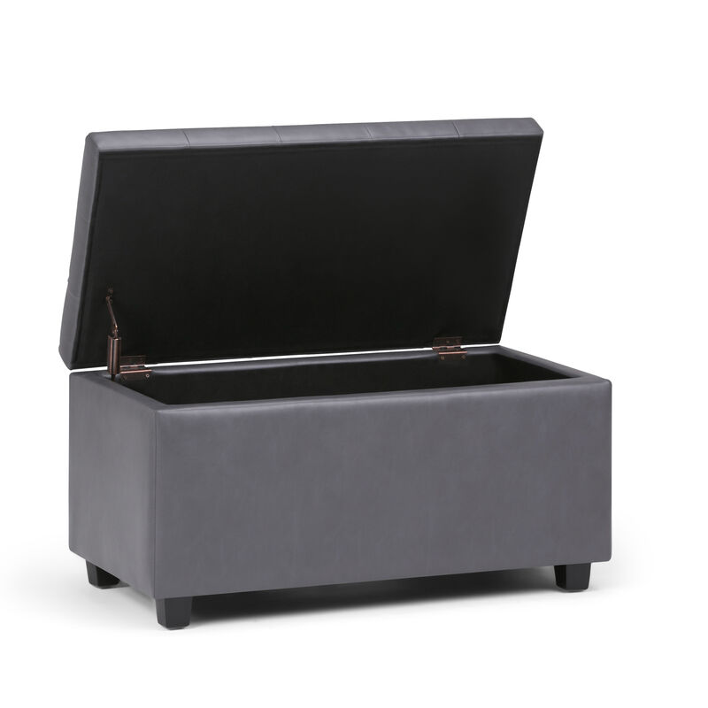 Simpli Home Cosmopolitan Storage Ottoman image number 4