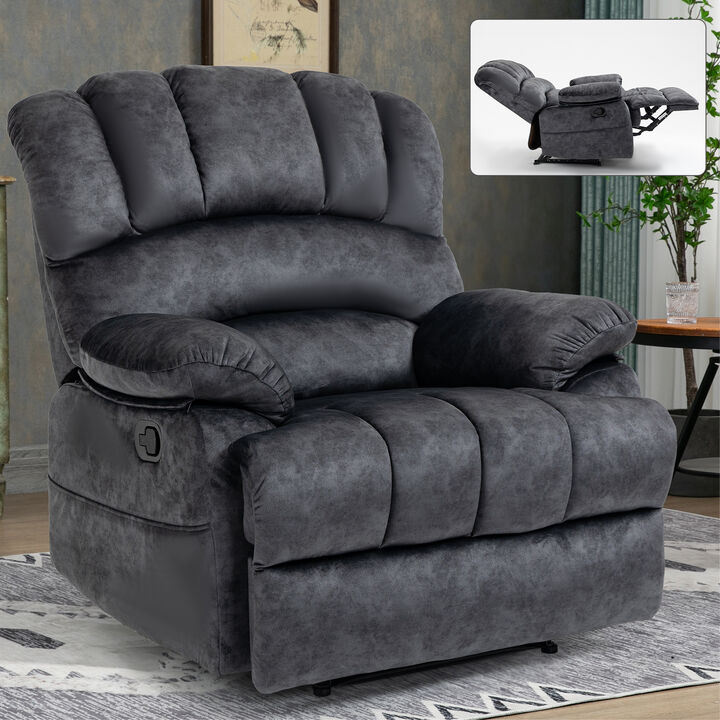 360 Degree Rotating Swing Single Sofa Chair, Recliner Chair With Arm
