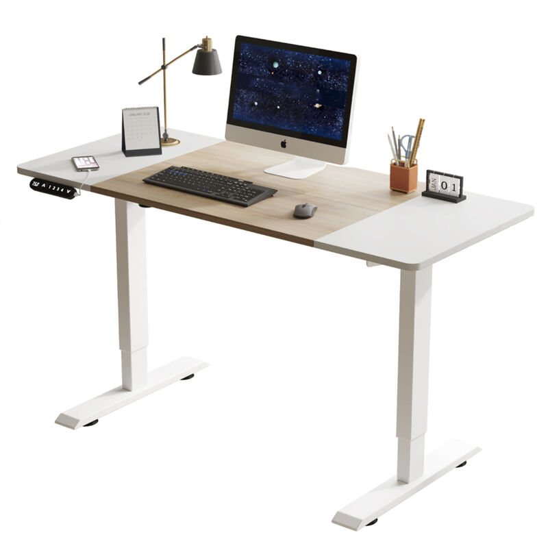 GOODSILO Electric Standing Desk with Height Adjustable Feature for Home and Office Modern Computer Table Gaming Desk image number 7