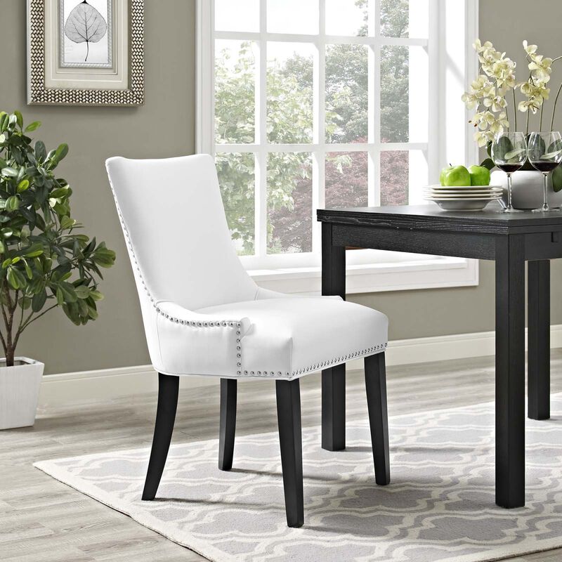 Marquis Vegan Leather Dining Chair image number 4