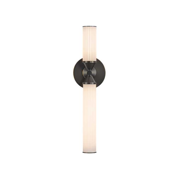 Edwin 18-in Damp-Rated Dimmable LED Wall/Vanity Light