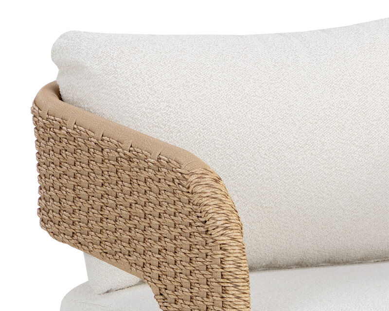 Kellan Natural Louis Cream Lounge Chair image number 6