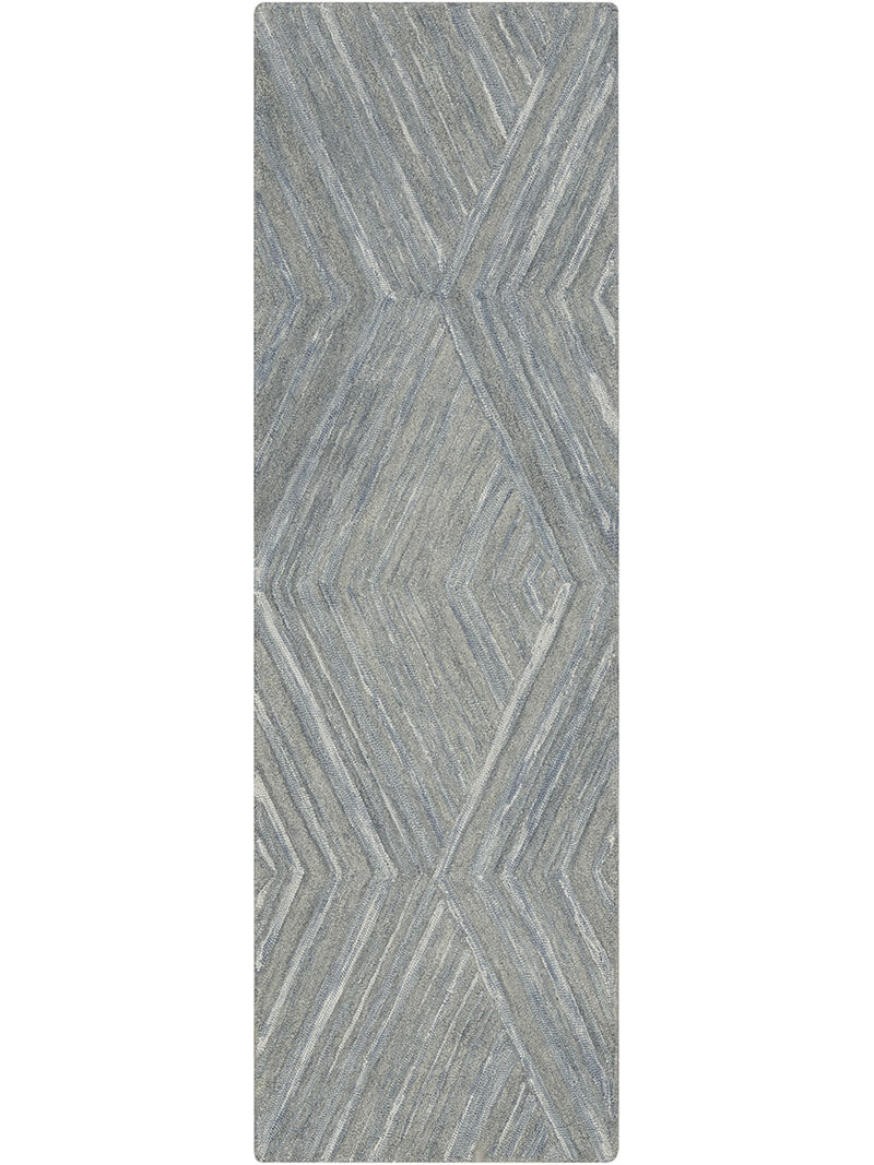 Graceful GRU03 Blue 2'3" x 7'6" Rug image number 0