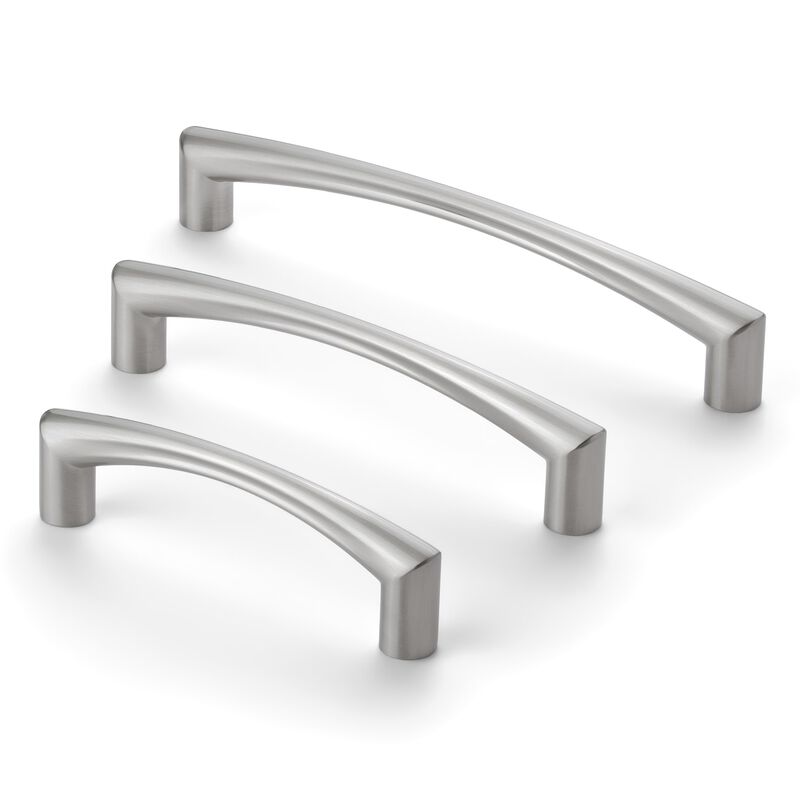 Hestia Hardware 10 Pack 3.75 Inch New Modern Curved Arch Cabinet Pulls image number 5