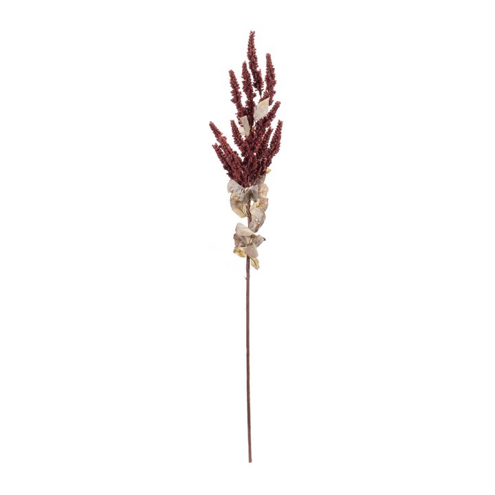 Set of 6 Artificial Fall Berry Stems – Harvest Orange & Red Clusters for Vases, Wreaths, or Thanksgiving Decorations