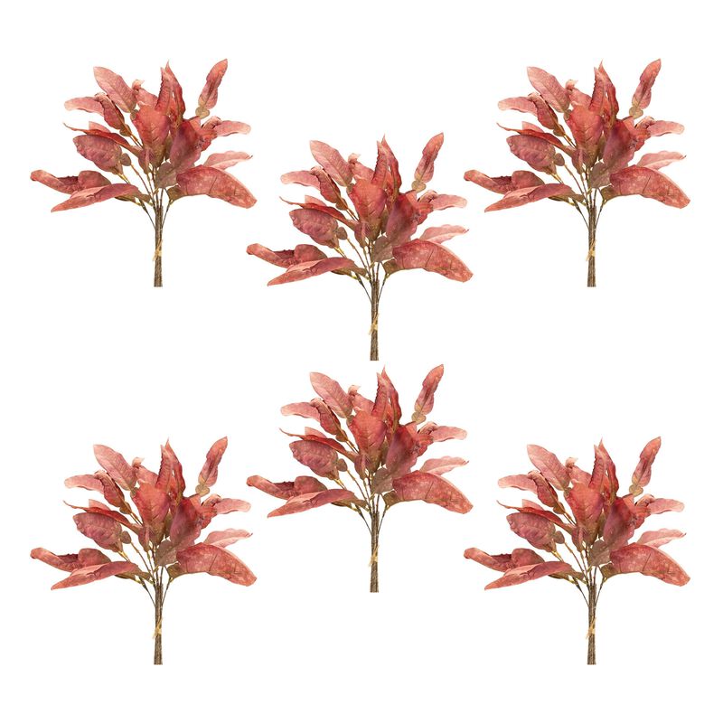 Set of 6 Fall Foliage Bundles for Autumn Vases, Wreaths, or Table Arrangements