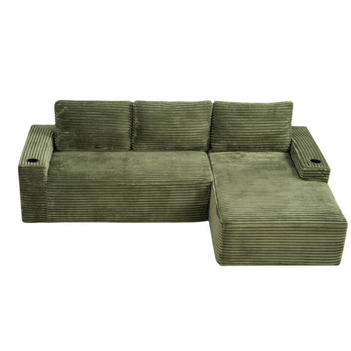 Soscik 104" Cloud Sectional