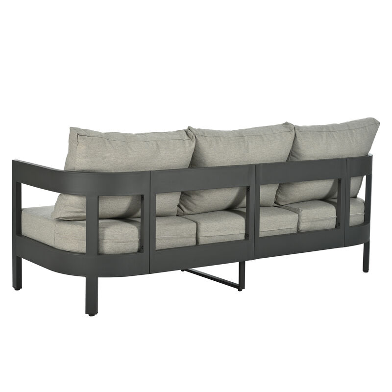 Merax Outdoor Sofa Chairs Coffee Table Seating Set