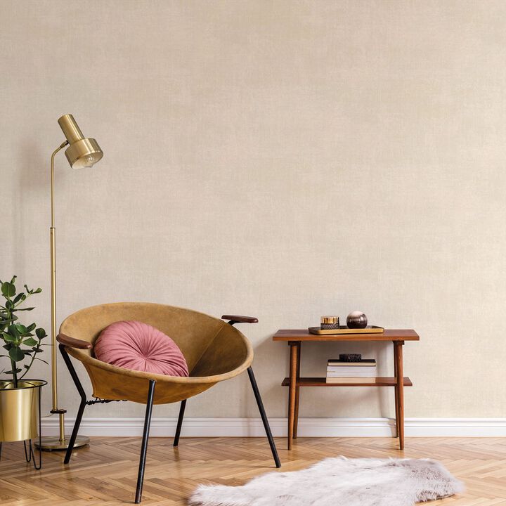 Atmosphere Metallic Linen Beige Wallpaper G78256