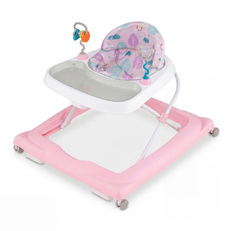 Foldable Baby Walker with Removable Seat and Adjustable Height image number 0