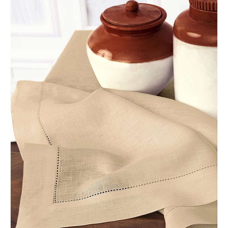 Christmas Linen Tablecloth - Classic Hemstitch, Solino Home