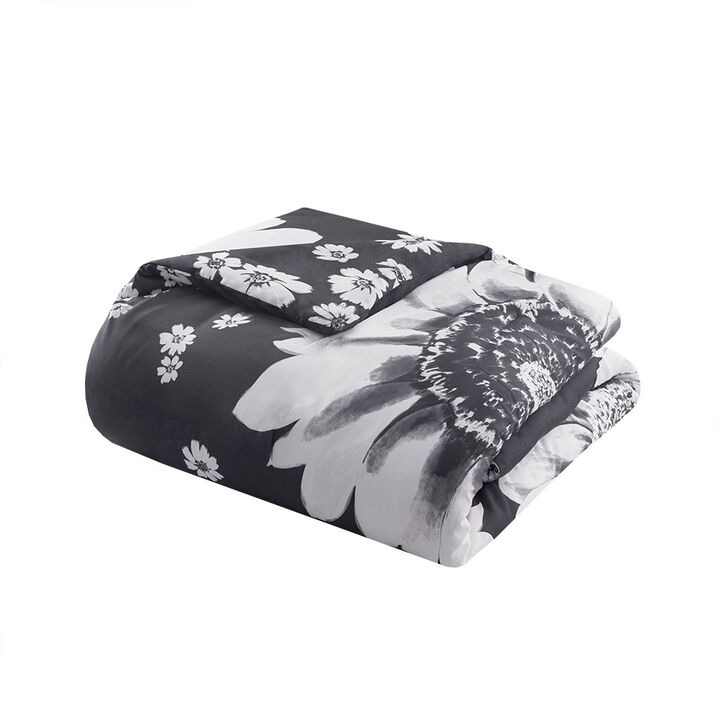 Gracie Mills Alistair Reversible Floral Comforter Set