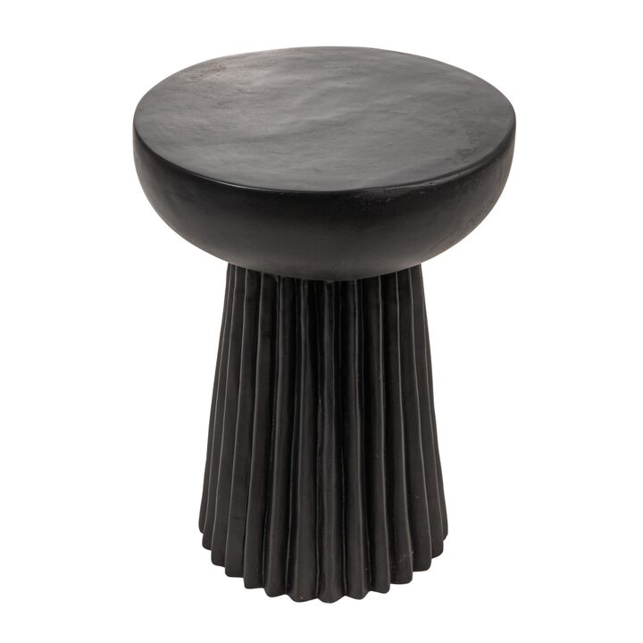 Magnesium Oxide Side Table, Cream