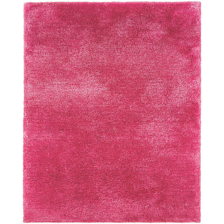 HomeRoots Shag Hand Tufted Area Rug