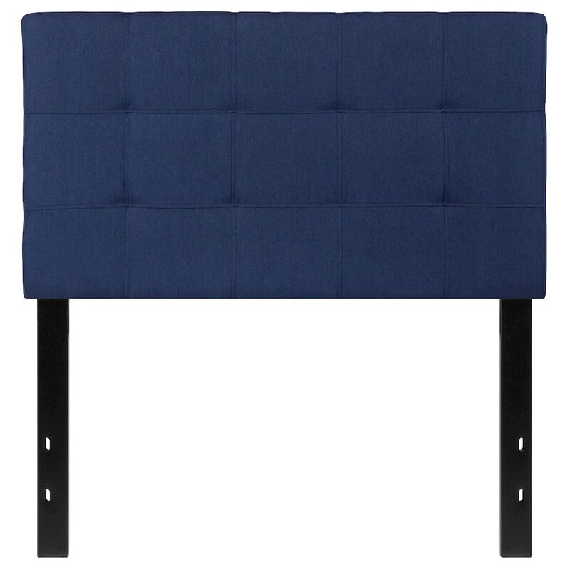 Flash Furniture Tufted Upholstered Twin Size Headboard in Navy Fabric image number 5