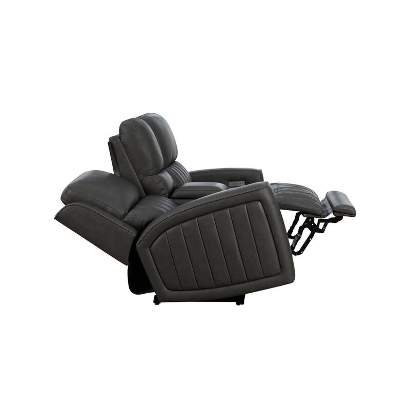 Loveseat w/Power Head Rests, Power Lumbar & Console w/Storage & 2 Cup Holders image number 4