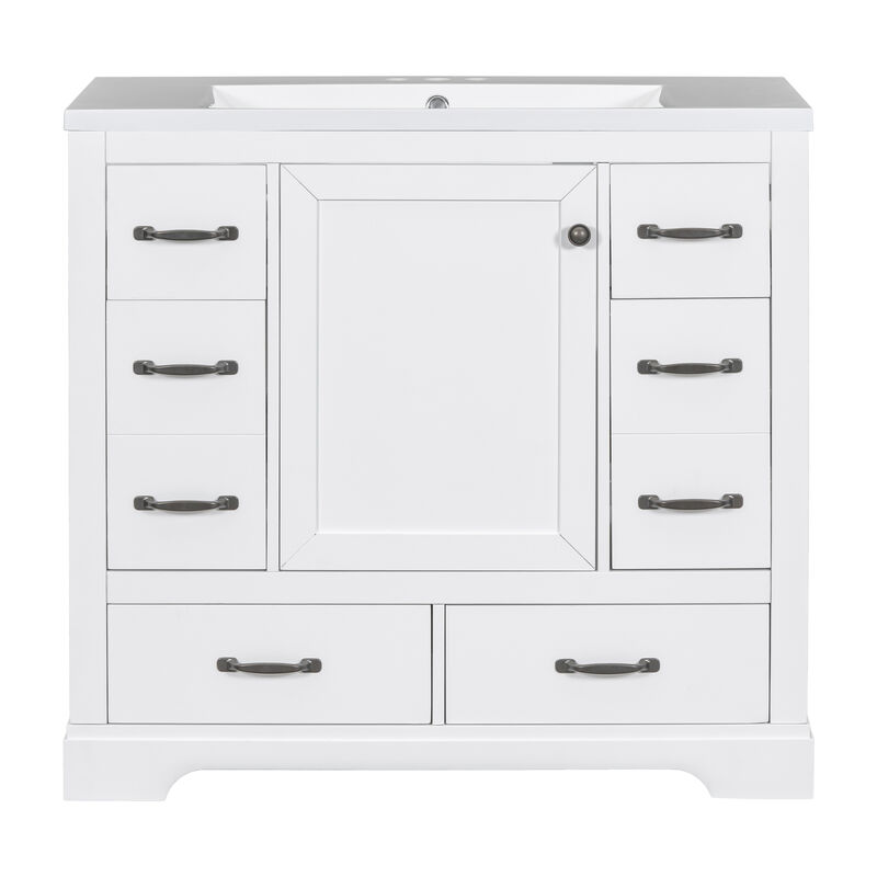 Merax 36" Bathroom Vanity with Sink Combo