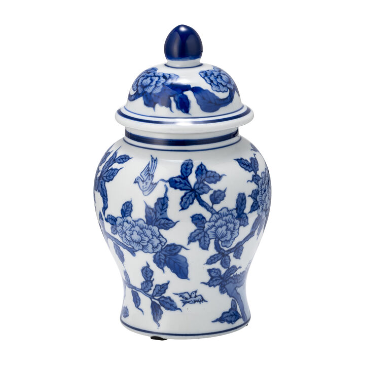 8" Ceramic Temple Jar