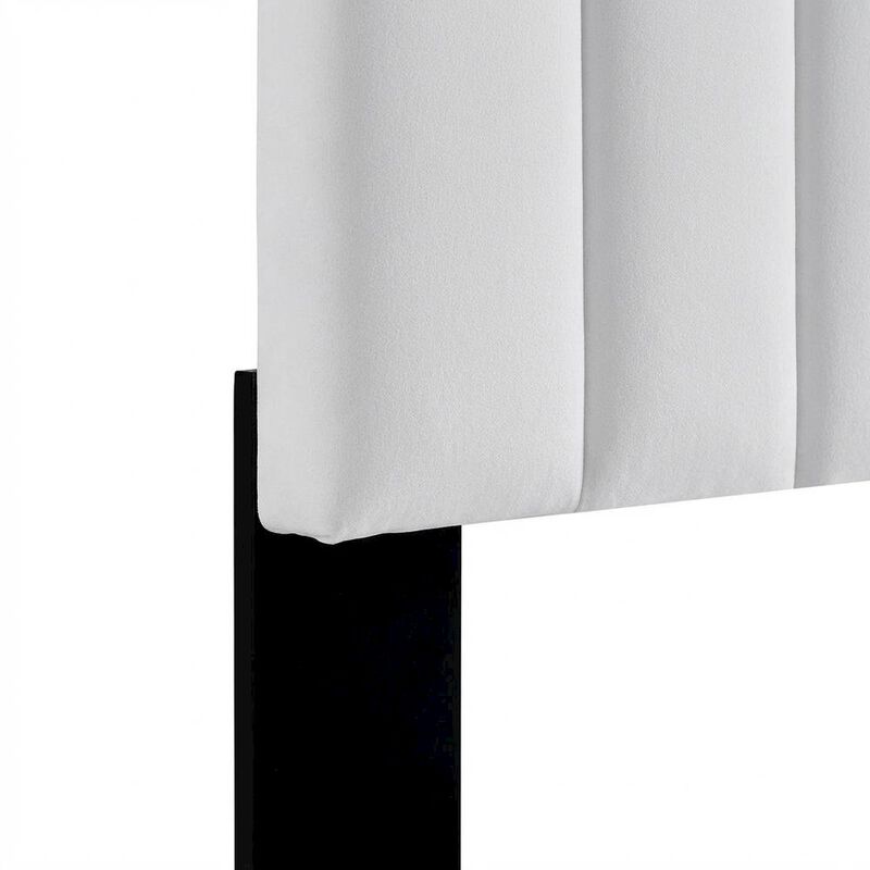 Performance Velvet Full/Queen Headboard in Plush Upholstery, Sturdy Frame Design image number 1