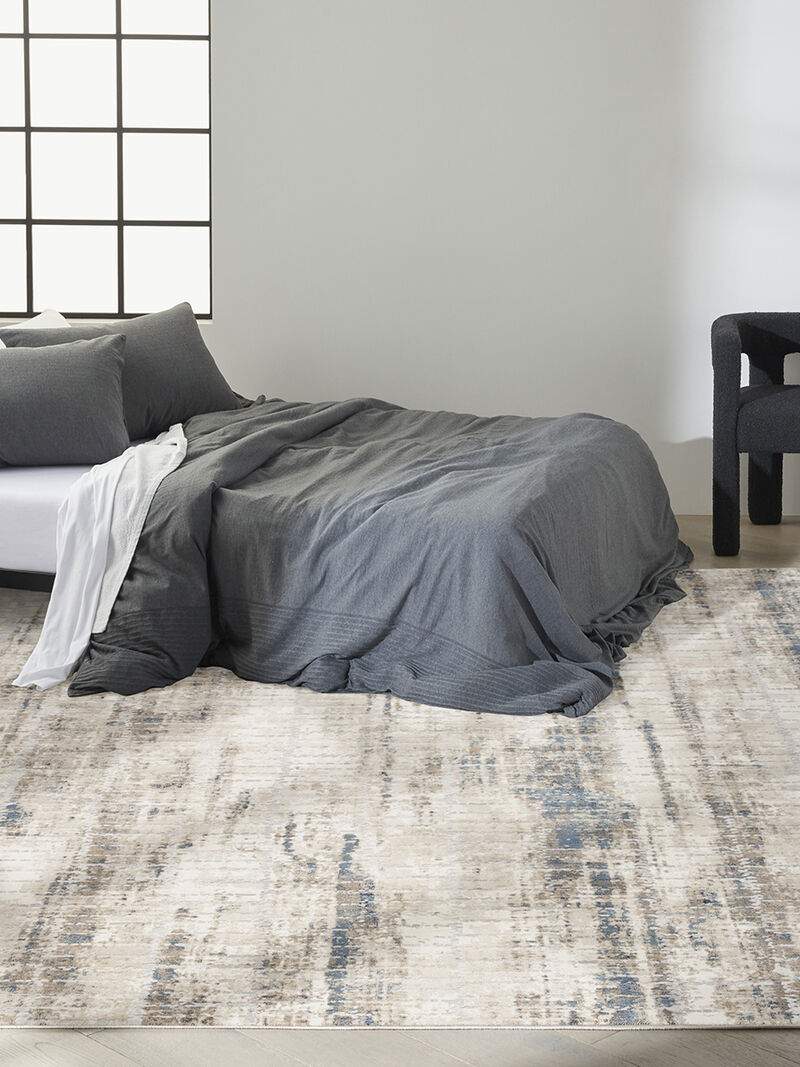 CK022 Infinity IFN02 Ivory/Gray/Blue 9' x 12' Rug