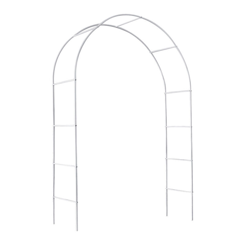 Garden Arch Trellis Adjustable Arbor for Climbing Plants & Outdoor Landscaping Decor