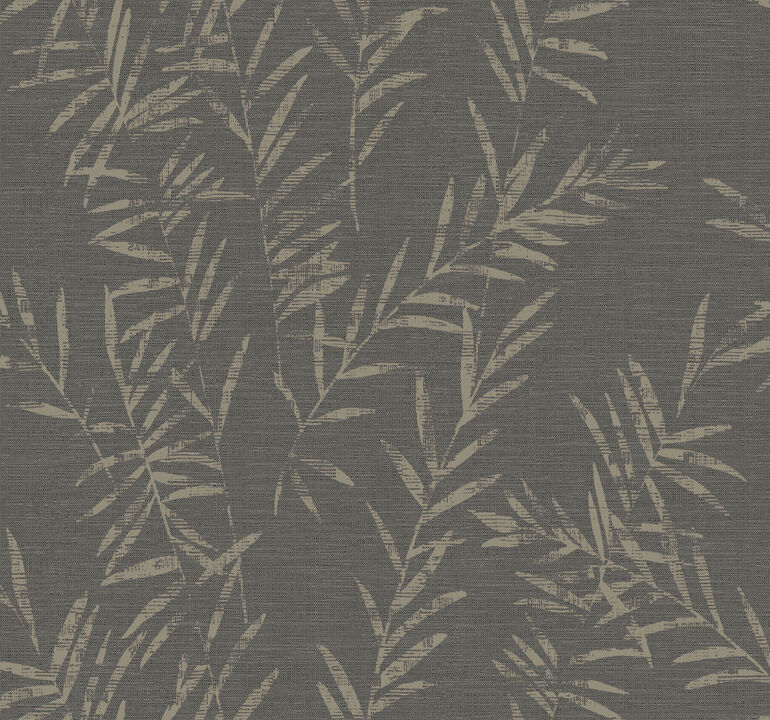 Allerton Bamboo Black Wallpaper (Set of 2)