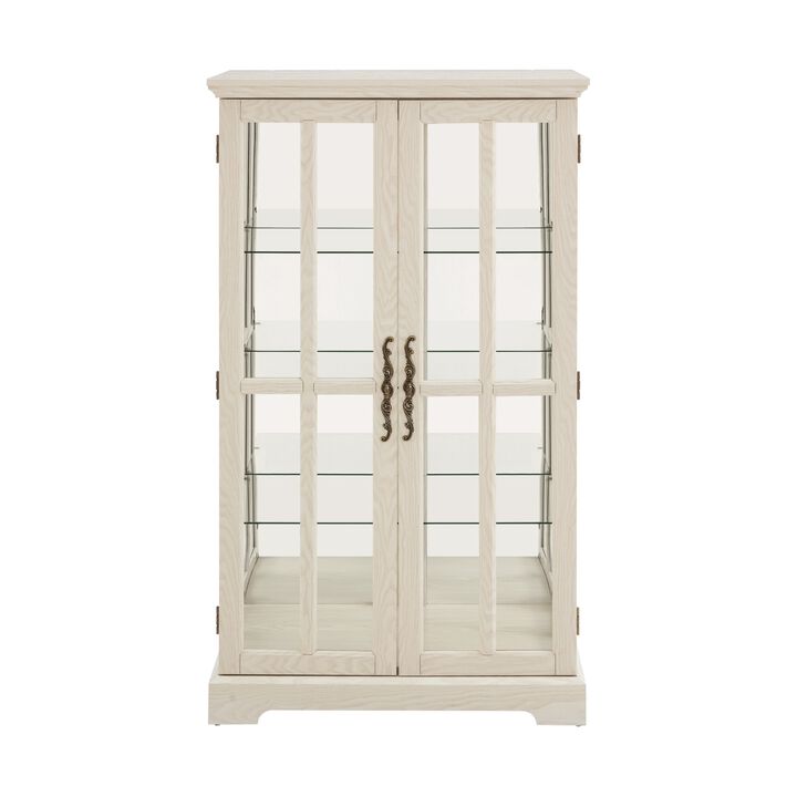 Cimmod RGB LED Lighted Display Cabinet