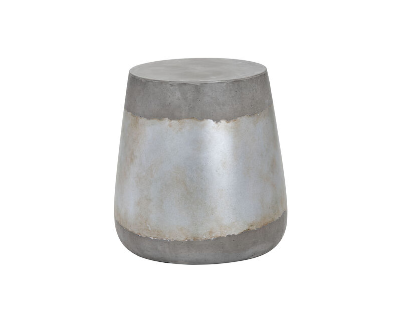 Aries Silver End Table