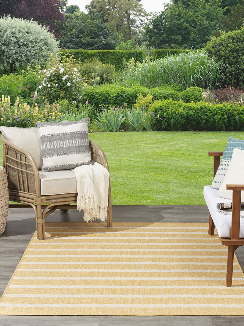 Positano POS03 Yellow/Ivory 6' x 9' Rug