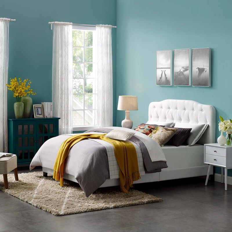 Modway - Amelia Queen Upholstered Fabric Bed image number 1
