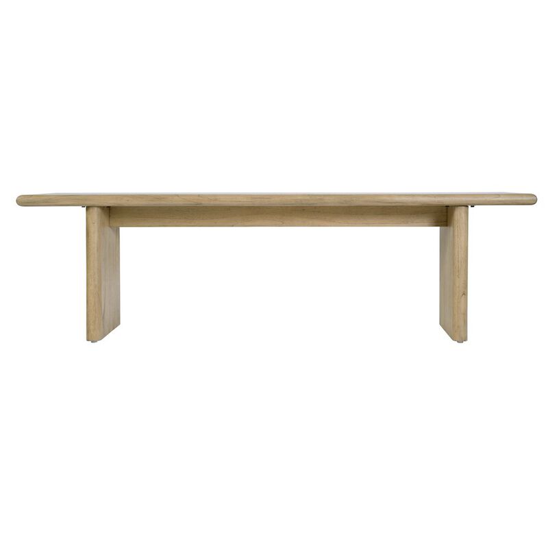 Butler Specialty Halmstad 64 in. W Wood Dining Bench, Light Brown image number 4