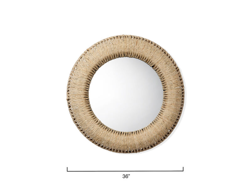 Round Hollis Mirror