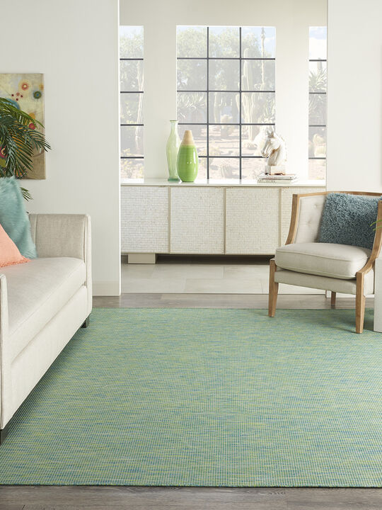 Positano POS01 Blue/Green 8' x 10' Rug